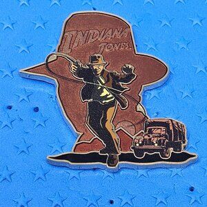 Disney Parks Indiana Jones silhouette pin